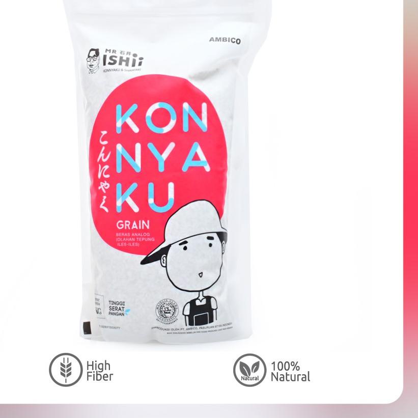 

✵ Mr Ishii Konnyaku Grain Beras Shirataki 1 Kg ➹