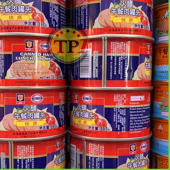 

➮ HAM MALING TTS PREMIUM 397GR / LUNCHEON MEAT PREMIUM / NON HALAL ☎