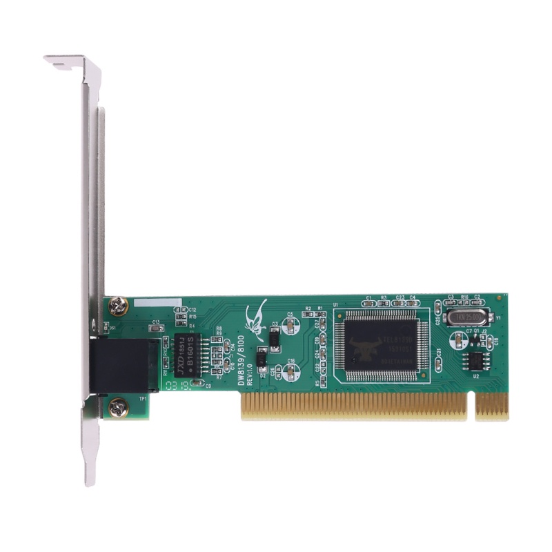 Btsg PCI NIC Chipset RTL8139 10/100Mbps RJ45 Ethernet Net Work Lan Card Adapter Untuk Komputer PC