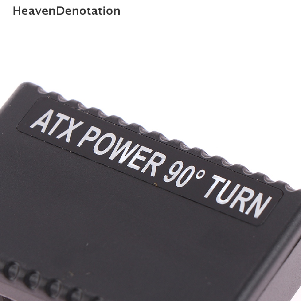 [HeavenDenotation] Atx Adaptor Colokan Listrik 24pin Ke 90derajat Mainboard Motherboard Konektor Kabel Power Supply Modular DIY Moung Accessessories HDV