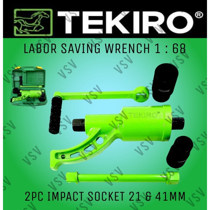Shock Tekiro Kunci Roda Putar Truck 1:68 Labor Saving Wrench 1:68 Tekiro