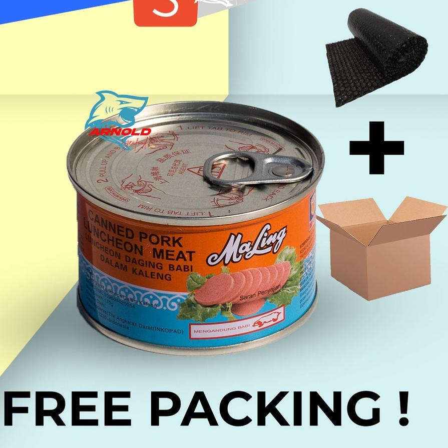 

♙ Maling Canned Pork Daging Babi Maling Luncheon Meat 397g TTS Brand / Maling TTS 397g ♦