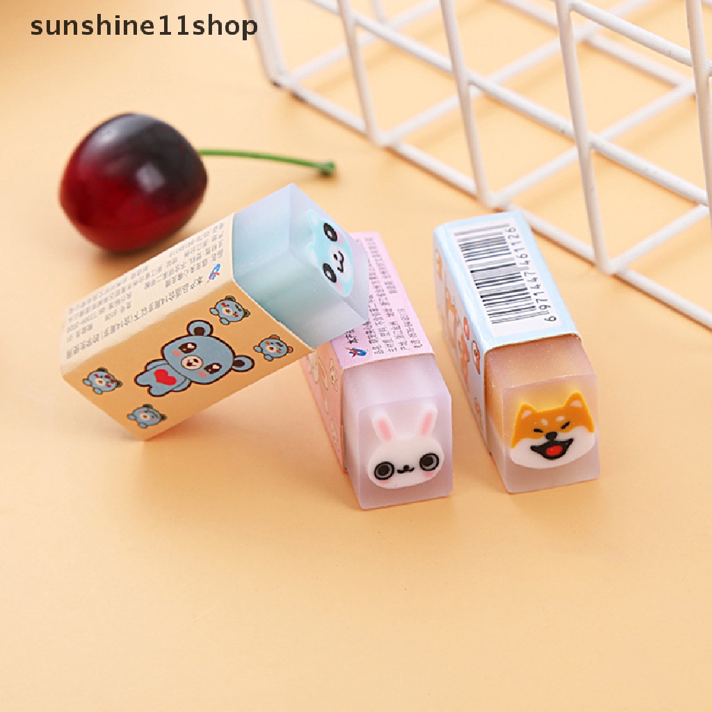 Sho Erasers for kids eraser stationary kawaii Alat Tulis Perlengkapan Alat Tulis Perlengkapan Sekolah Sekolah Sekolah N