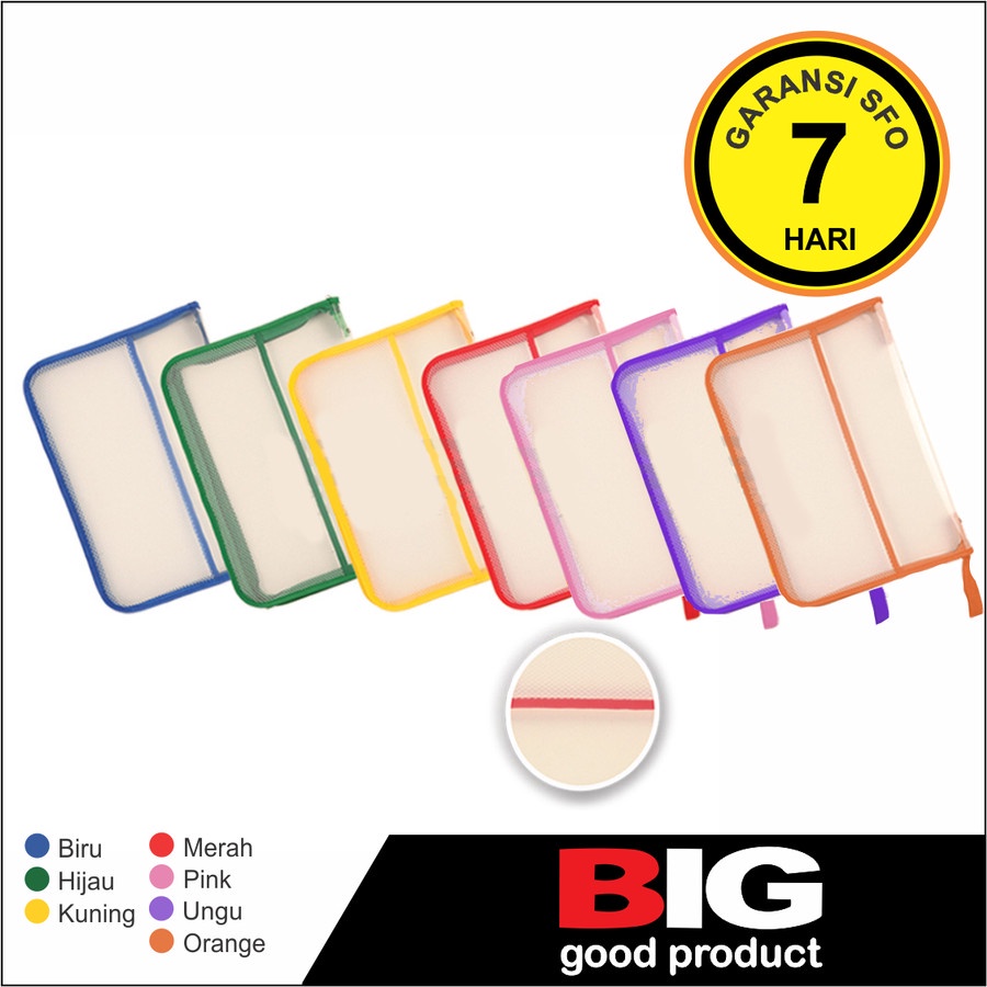 

Zipper Bag Big 7001 (Map Plastik Resleting) - SFO Semarang Official