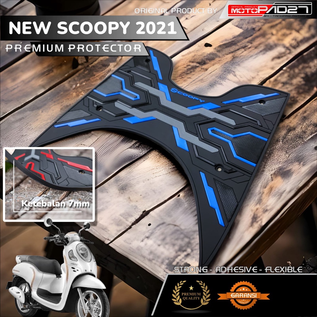 Karpet Scoopy New Ring 12 2017 - 2023 Karpet Pijakan Kaki Scoopy New