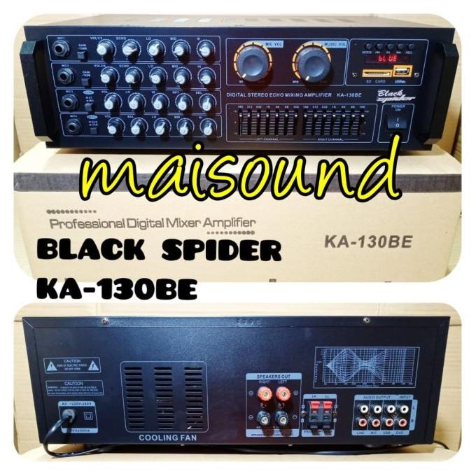 Ampli Black Spider Ka 130 Be Amplifier Blackspider Ka 130Be Ka130Be