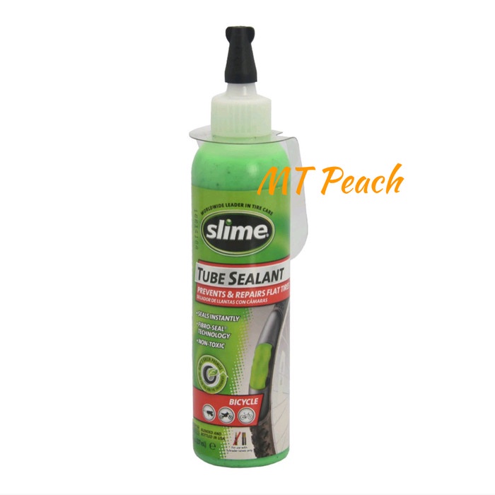 Antibocor Slime Super Duty Cairan Pelapis Ban Sepeda 236 Ml Tube Sealant 8 Oz