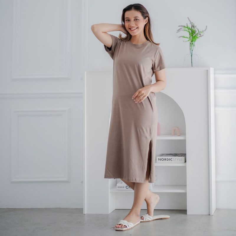 Midi dress / dress casual / home dress