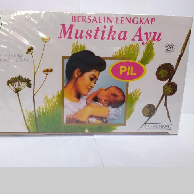 

✴ Pil Bersalin Lengkap Mustika Ayu 40hari exp 2025 ♪
