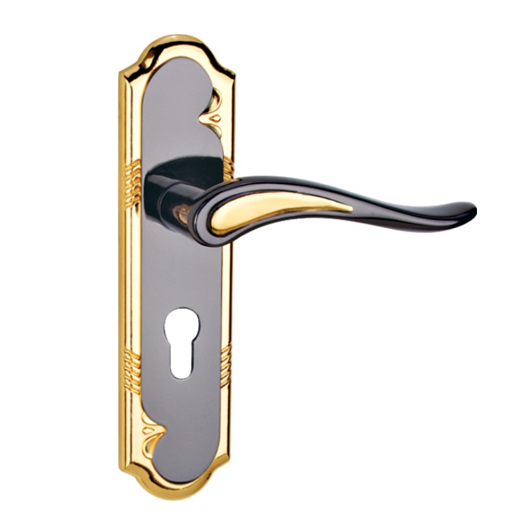 Aluminum Alloy Bedroom Universal Durable Rust Proof Hardware Mortise Lever Latch Door Lock Set