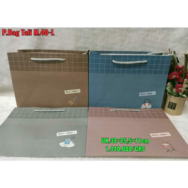 

Paper Bag Tali M.40-L dan M.138-L