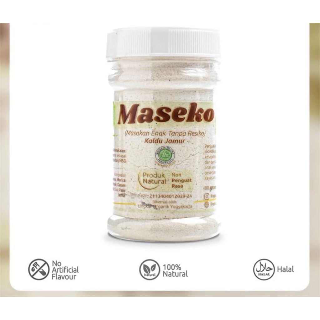 

Lingkar Organik - Maseko Jamur (Non MSG) - 100gr