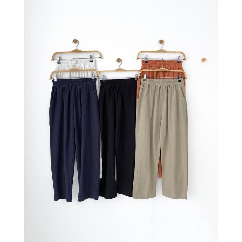 MAYA Baggy Pants - Woman Crop Pants - Buggy Pants Crop 7/8