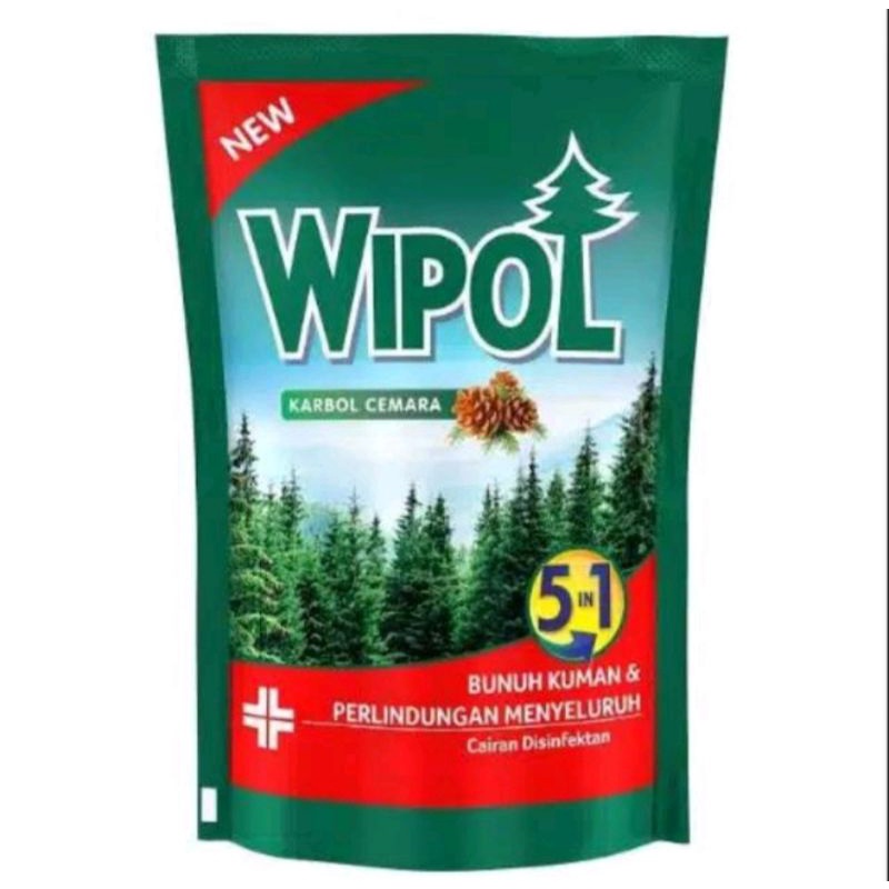 Wipol Karbol Cemara ukuran 780 ml ( pembersih lantai).