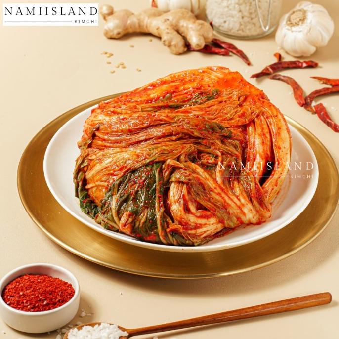 

Kimchi premium halal 1kg by resto korea Nami Island Grill TERLARIS