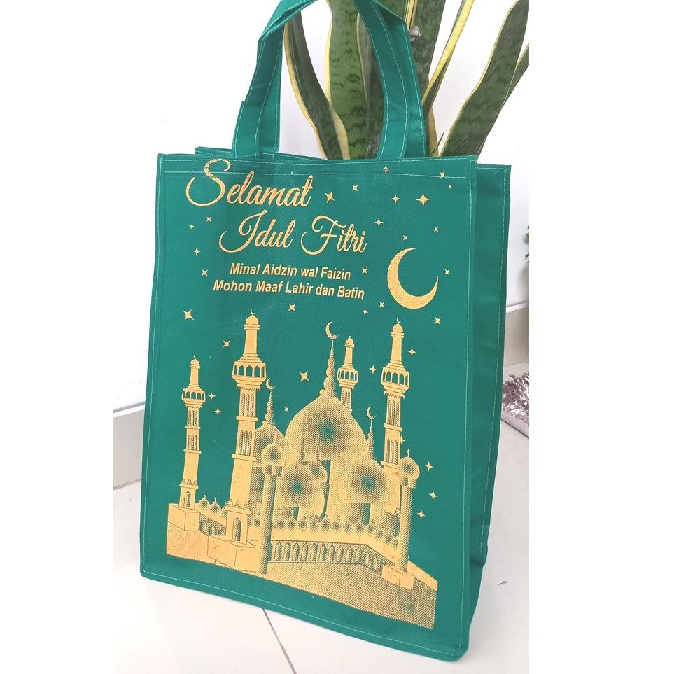 

V21 Tas Spunbond Parcel Lebaran per 12pcs PALING DIMINATI ー
