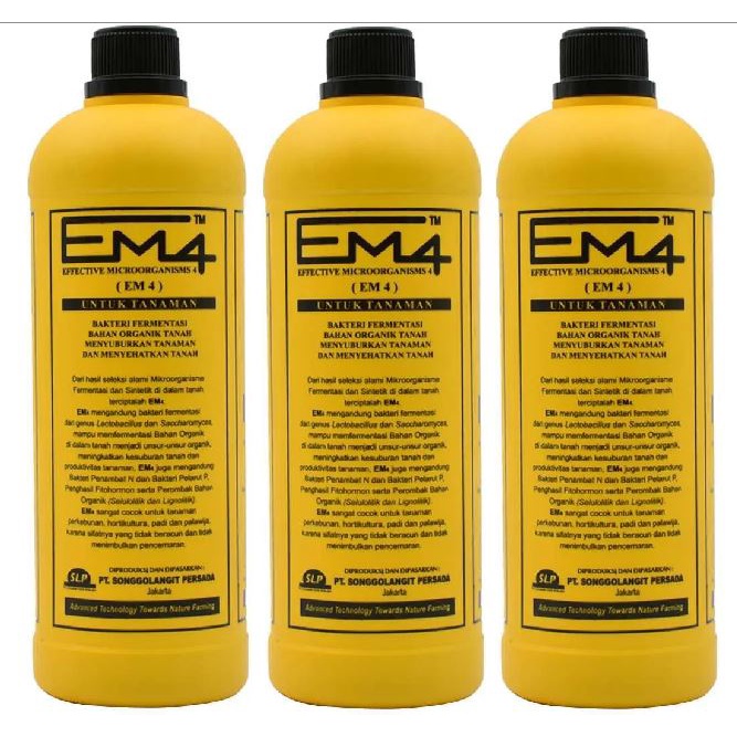 EM4 Pertanian  Pupuk Organik Cair 1 Liter