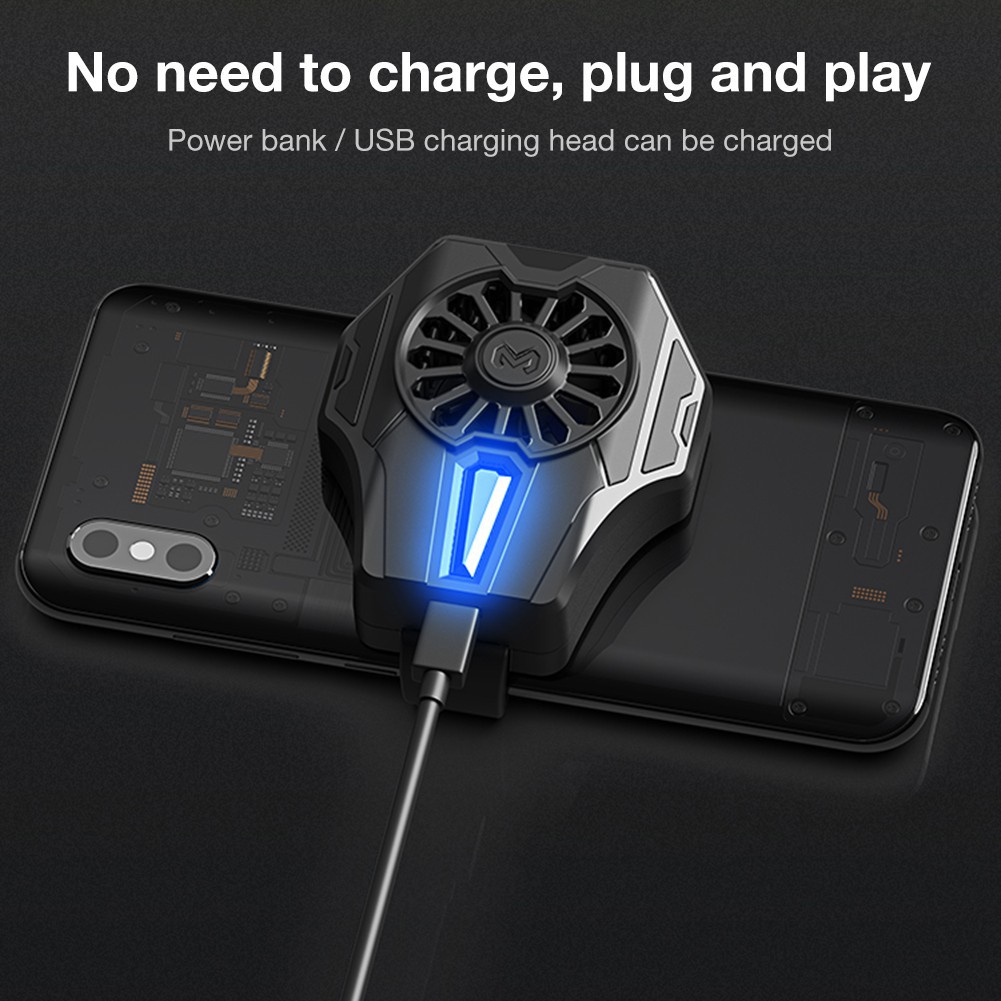 Memo DL01 Fancooler Pendingin Hp Radiator Coolingfan Gaming Cooler For Mobile Phone