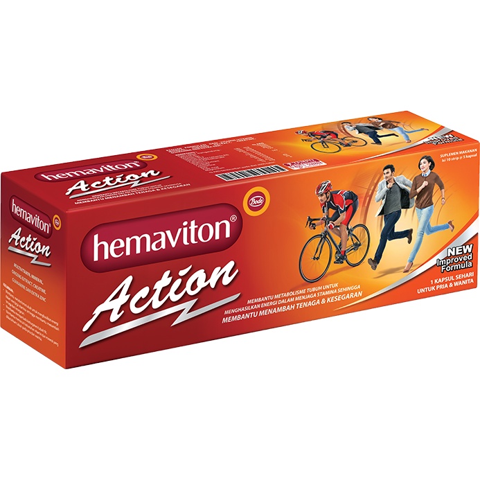 HEMAVITON STAMINA // HEMAVITON ACTION // MULTIVITAMIN