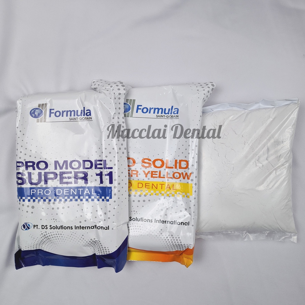 Jual DENTAL GIPS BIRU KUNING PINK STONE MOLDANO PROBASE PLASTER / BAHAN COR GIGI Shopee Indonesia