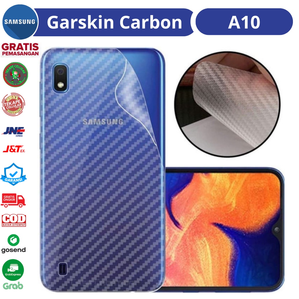 Garskin Handphone Samsung A10 bisa cod