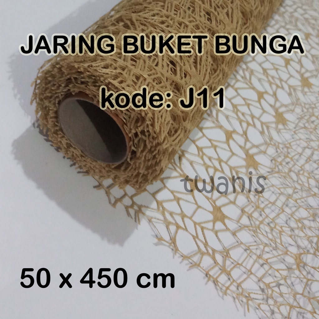 

JARING BUCKET BUNGA WARNA COKELAT AKAR KODE J11