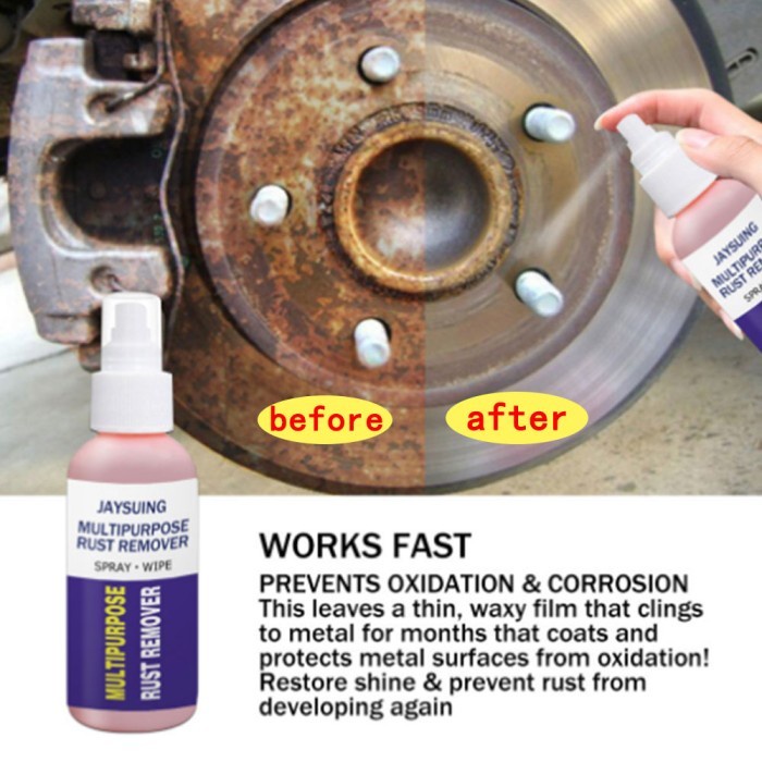 Spray Pelumas Cairan Anti Karat Semprot Quick Cleaning Rust Remover