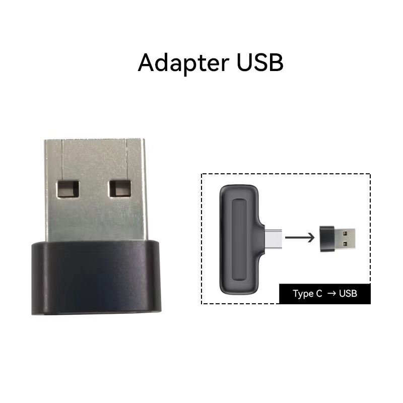 Mikrofon Adaptor Type C ke Micro IOS USB 3.0 Microphone Adapter