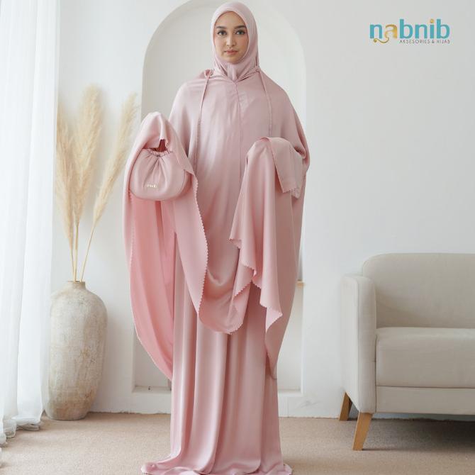 Nabnib - DAISY Mukena Sutra Premium Silk
