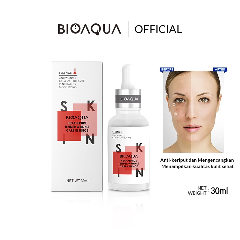 BIOAQUA Hexapeptide tender wrinkle Anti Aging Essence 30ml