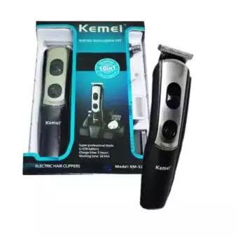 Alat Cukur Rambut Kemei KM-520 Hair Clipper 10 in 1 murah