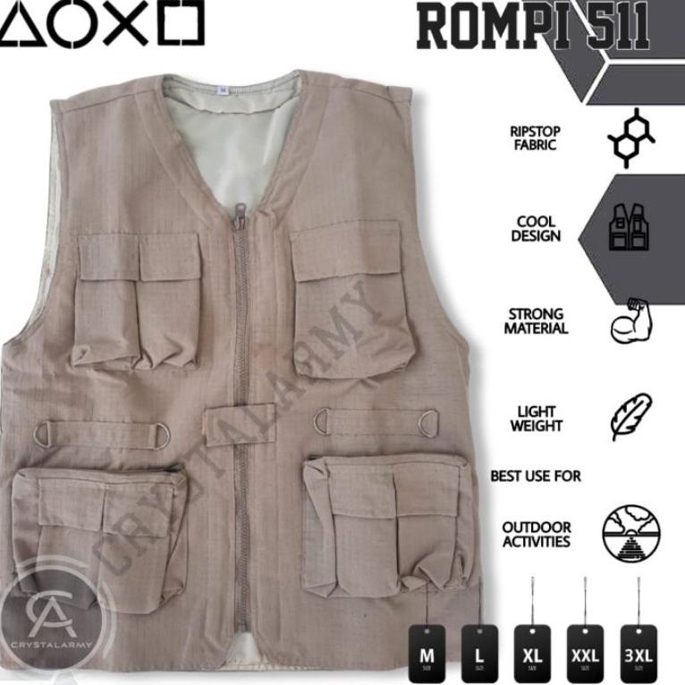 PALING DICARI JAKET ROMPI TACTICAL OUTDOOR 511 ROMPI ORIGINAL CRYSTAL