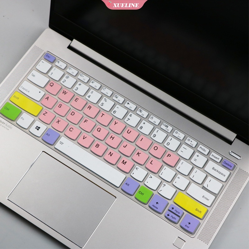 Cover keyboard laptop Silikon 14-inci film Pelindung Kulit ultra-Tipis Untuk Lenovo Xiaoxin Air14 2020model film keyboard laptop Tahan Air.  [ZXL] Baju Kaos Distro Pria Wanita Lengan Pendek