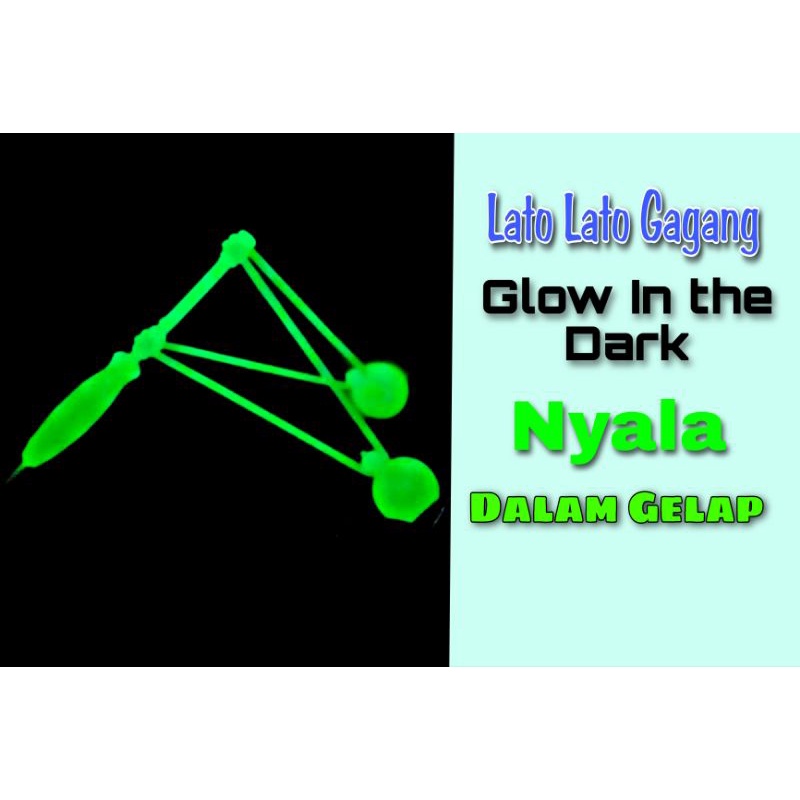 Lato Gagang Fosfor 20 Cm | Glow in the Dark  |