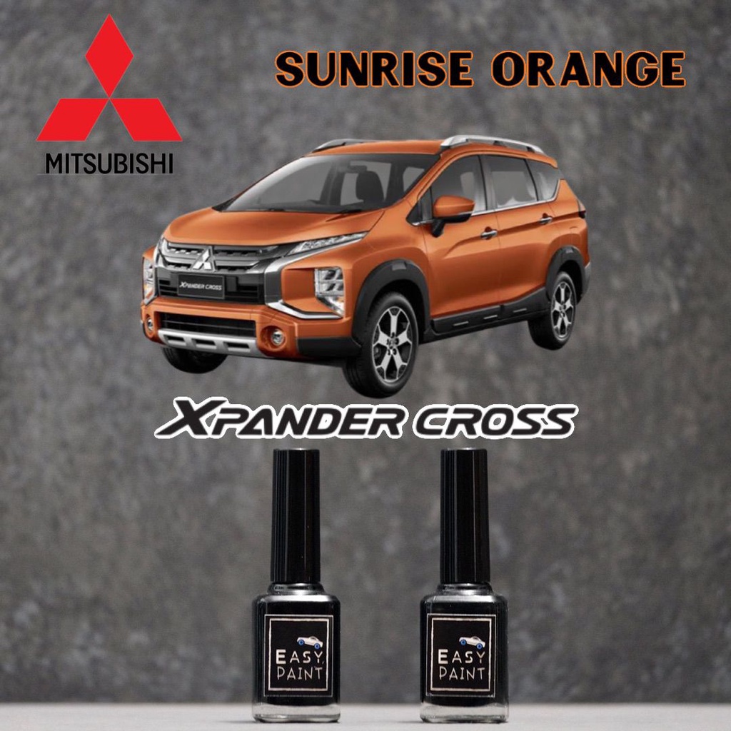 Cat Oles Mobil Sunrise Orange Metalic Mitsubishi Xpander Cross Oren