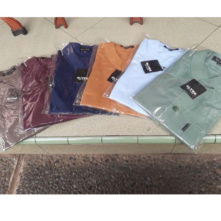 ☊ Baju Koko Alvee exclusive baju koko alvee haibah Distributor alvee ♠