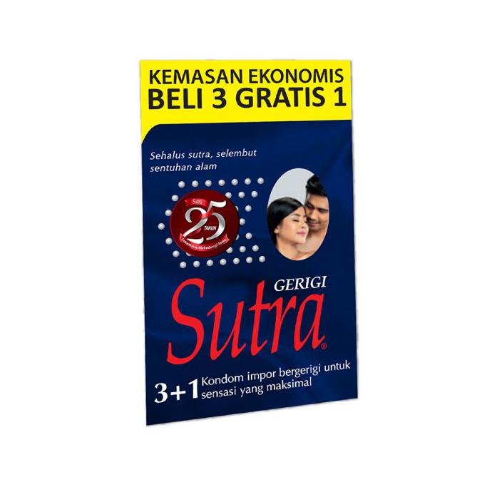 KONDOM SUTRA GERIGI BOX 3 &amp; 12 PCS