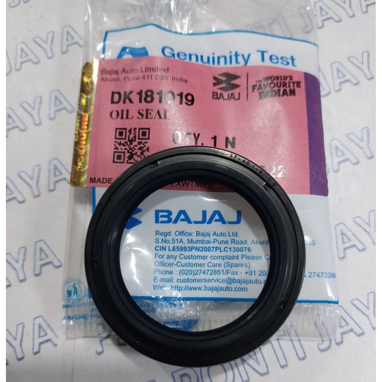 SEAL SHOCK SHOCK DEPAN BAJAJ PULSAR 180 UG4 / 200 NS / 220 ( ORIGINAL BAJAJ)
