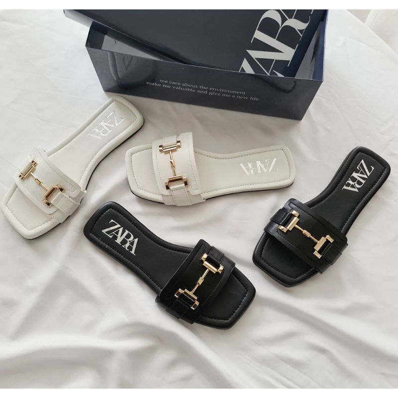 Zara sendal teplek kekinian