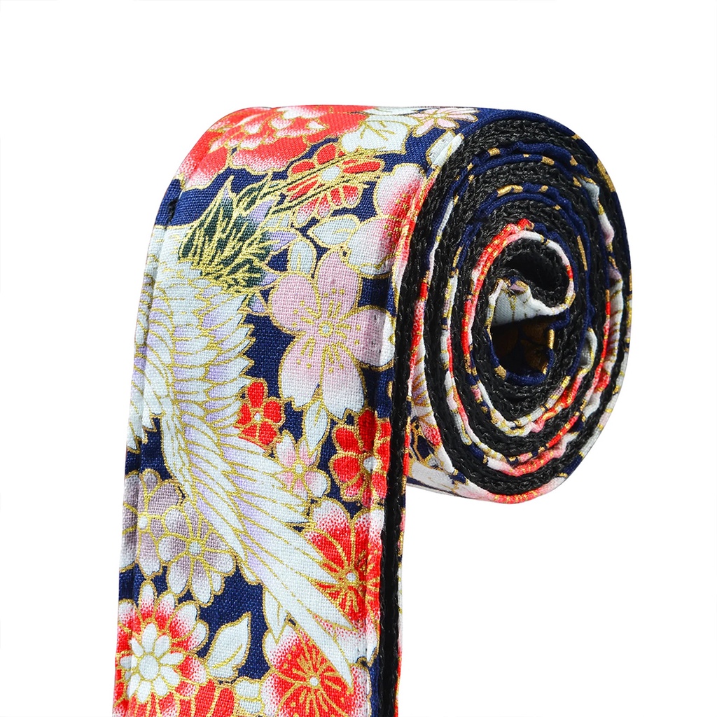 Amumu CV02P Strap Gitar motif Peony Crane