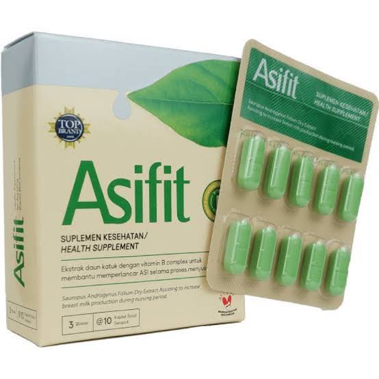 Asifit Blister Pelancar Asi ( Kemasan BARU EXPIRED 2024 ) ORIGINAL-BPOM