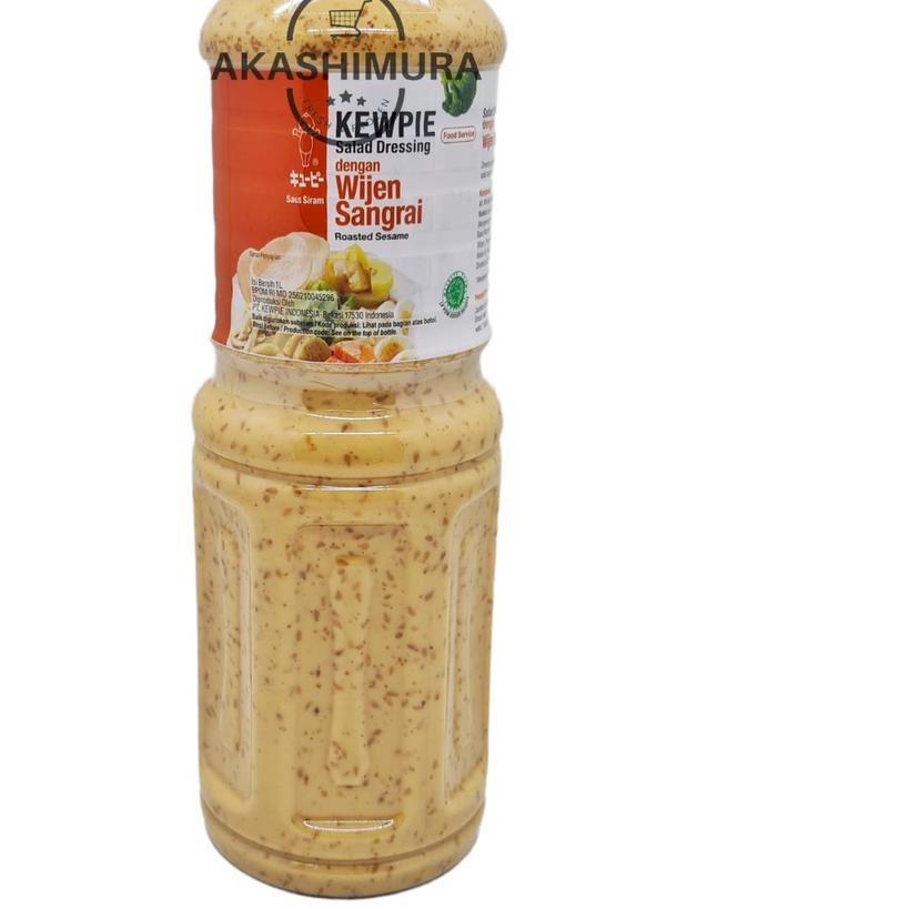 

✲ Kewpie Salad Dressing Roasted Sesame-Wijen Sangrai 1 Liter ♣