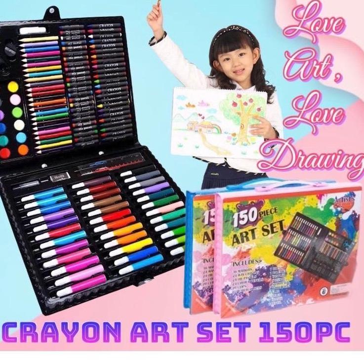 

Kejutan Termurah Crayon Set 150pcs Pensil Warna Gambar / Alat Tulis & Lukis Melukis ATK