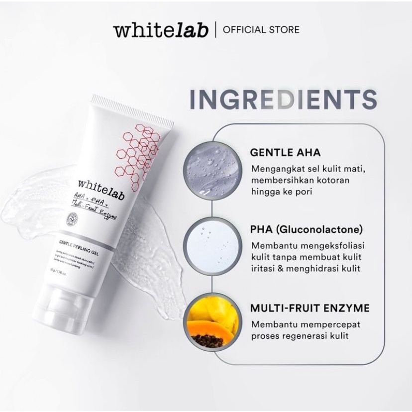 WHITELAB GENTLE PEELING GEL 50GR