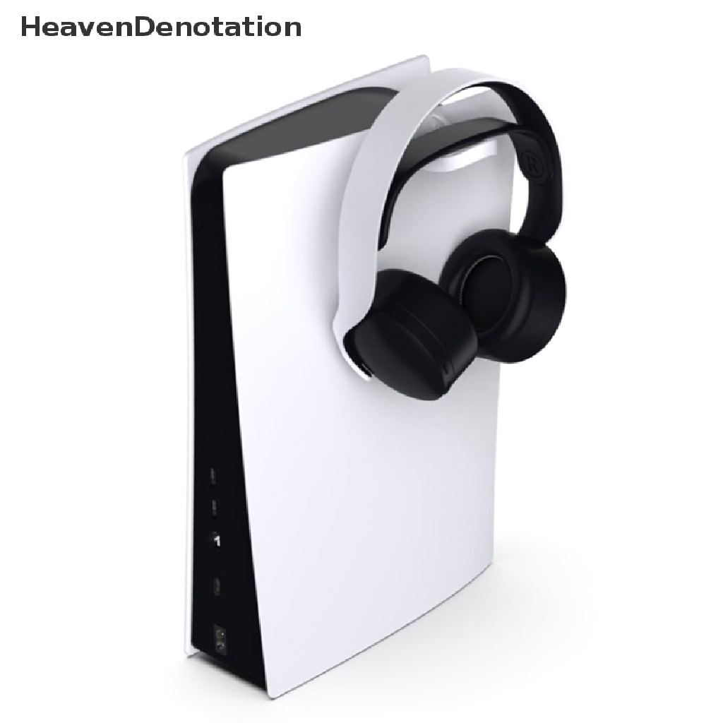 PLAYSTATION [HeavenDenotation] Untuk PS5 Earphone Hook Holder Untuk Playstation5Permainan Konsol Gantung Headset Rak Penyimpanan Earphone Aksesoris HDV