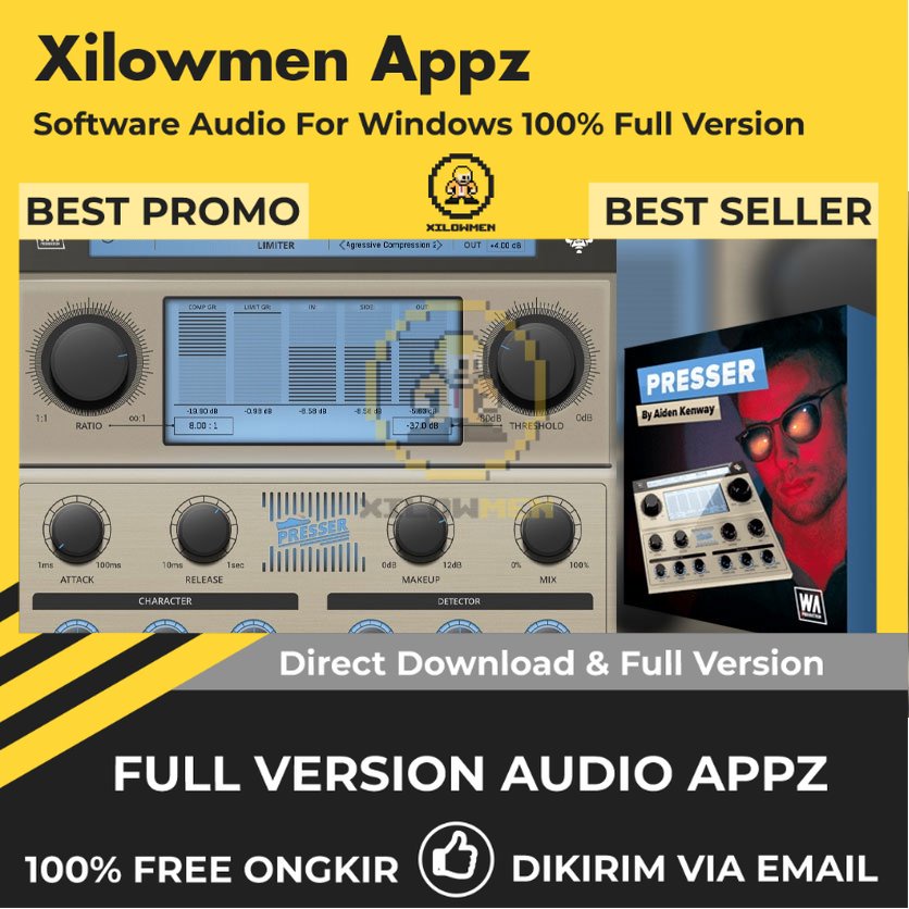 [Full Version] W.A. Production Presser1.00 Pro Lifetime Audio Software WIN OS