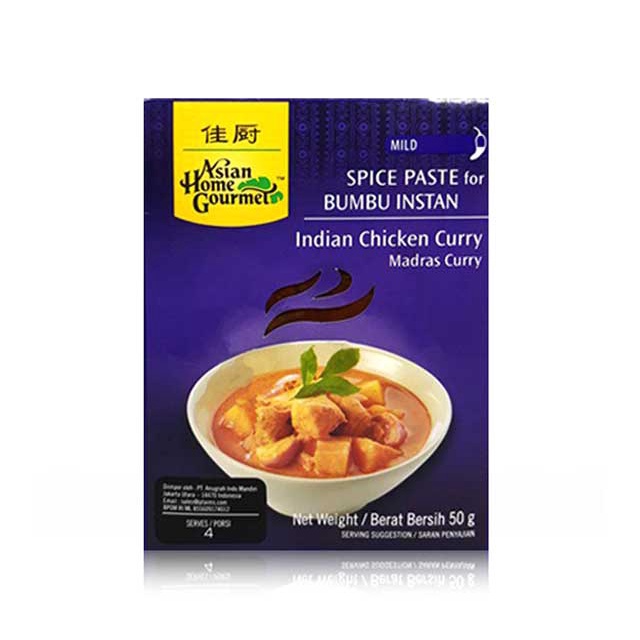 

AHG INDIAN CHICKEN CURRY MADRAS CURRY 50
