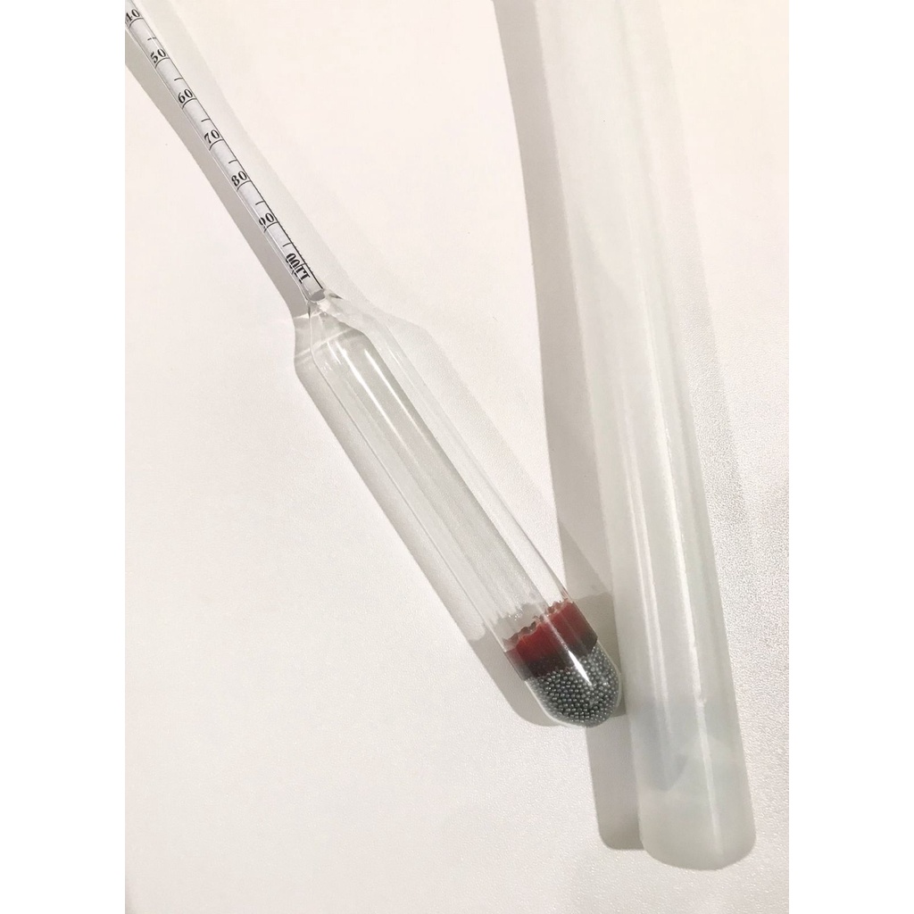 Density General Hydrometer 1.000 - 1.100/Alat ukur berat Minyak Cengkeh (Atsiri)/HMC