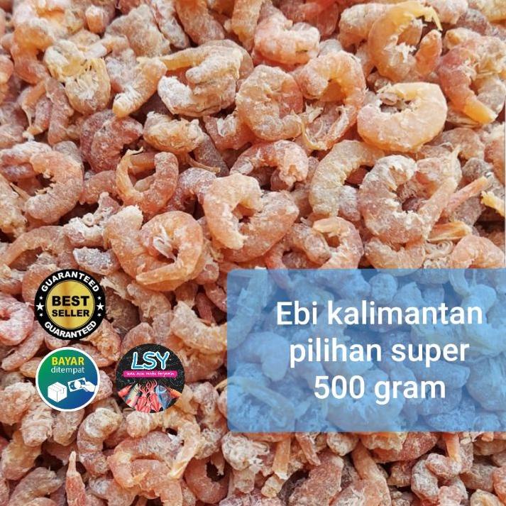 

☟ Ebi kalimantan super pilihan 500 gram ●