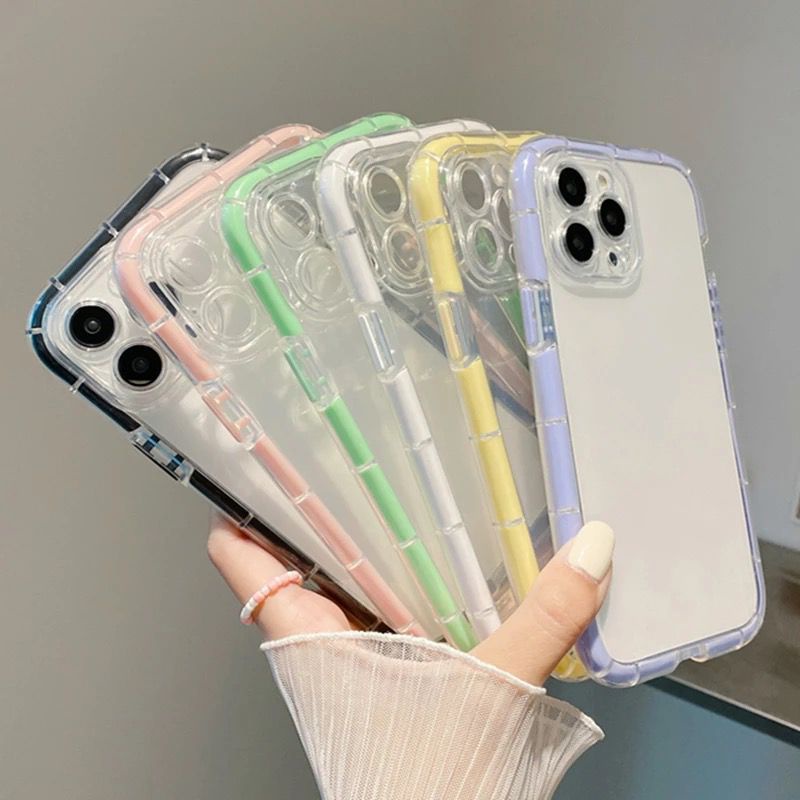 LUMINOS GLOW IN THE DARK CASE IPHONE 11 PROMAX 11 PRO 11 X XR XSMAX SOFT CASE LUXURY BUMPER + PROTECTOR CAMERA